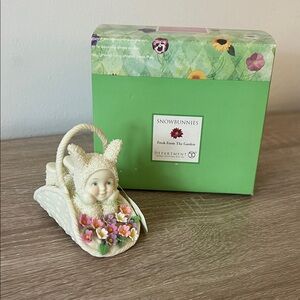 Snowbunnies Fresh From The Garden Department 56 Vintage 2004 Easter